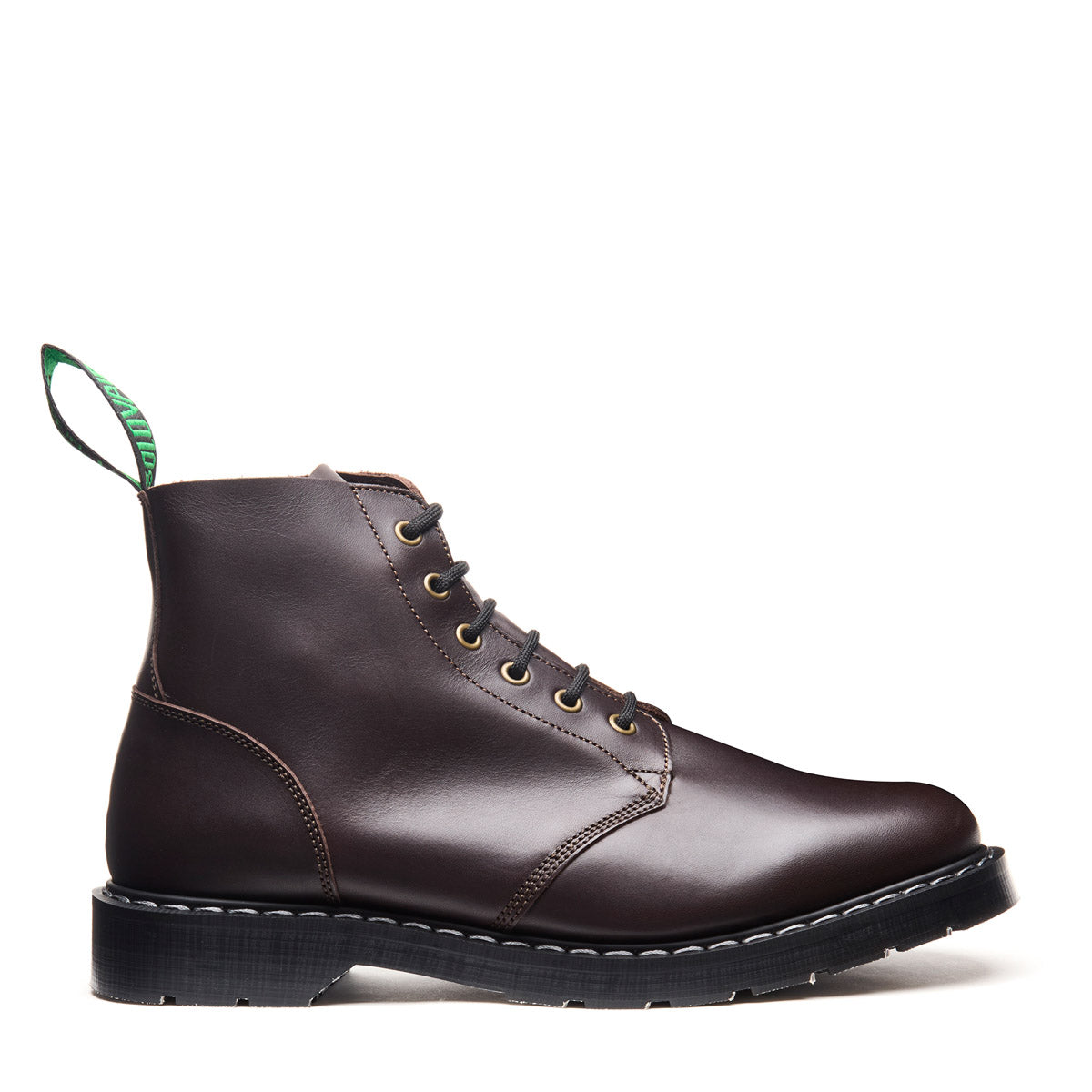 NPS Solovair Outlet | Factory Second | Boots | Brown Greasy 6 Eye