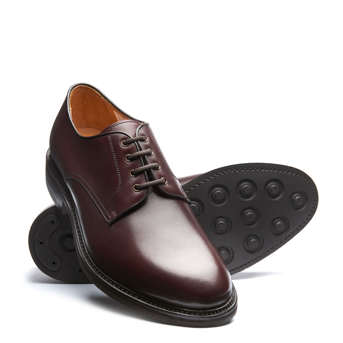 Solvoai NPS Solovair Outlet | Factory Second | Shoes | Walnut Brown Calf 4 Eye ...