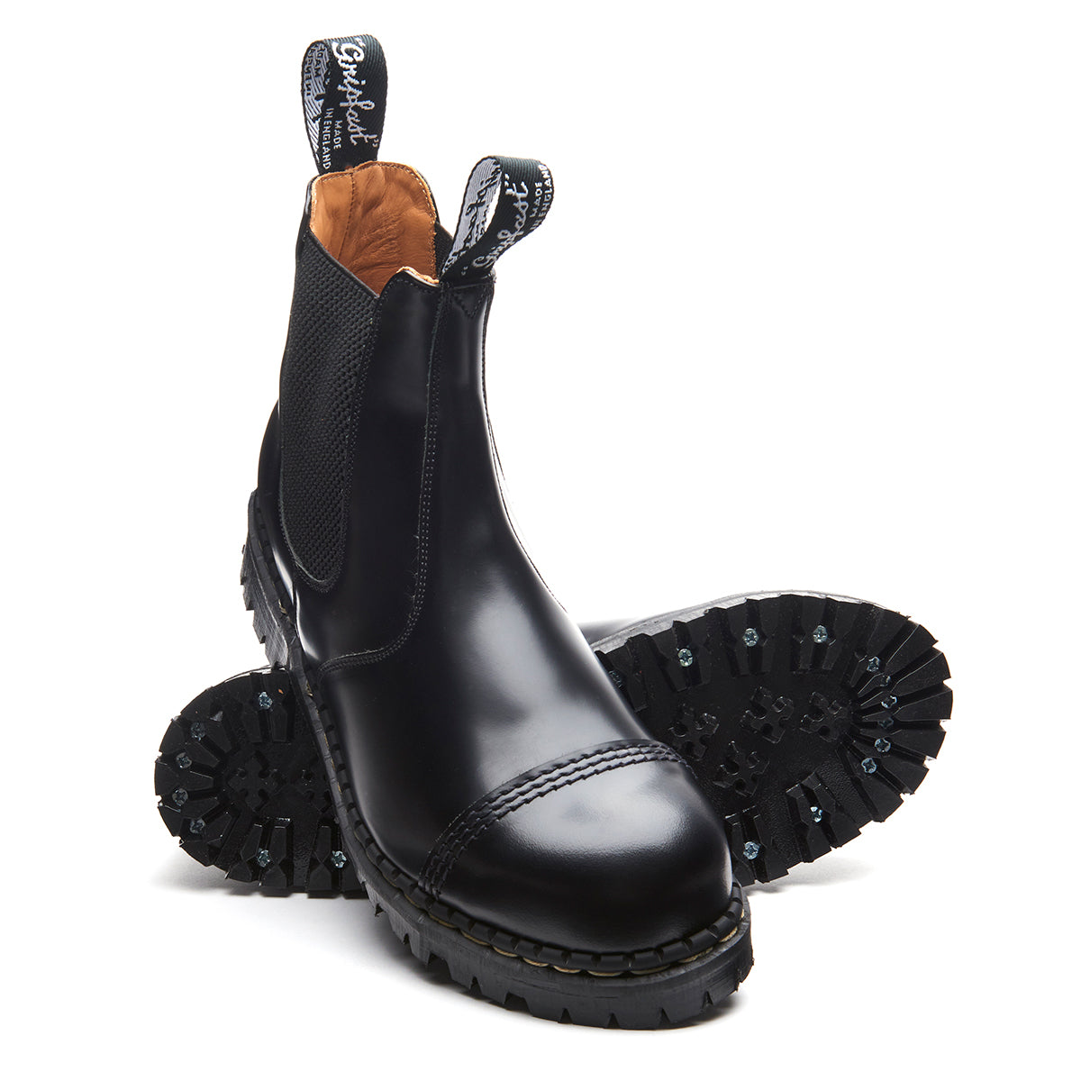 Solvoai NPS Solovair Outlet | Factory Second | Boots | Black Hi-Shine Steel Toe ...