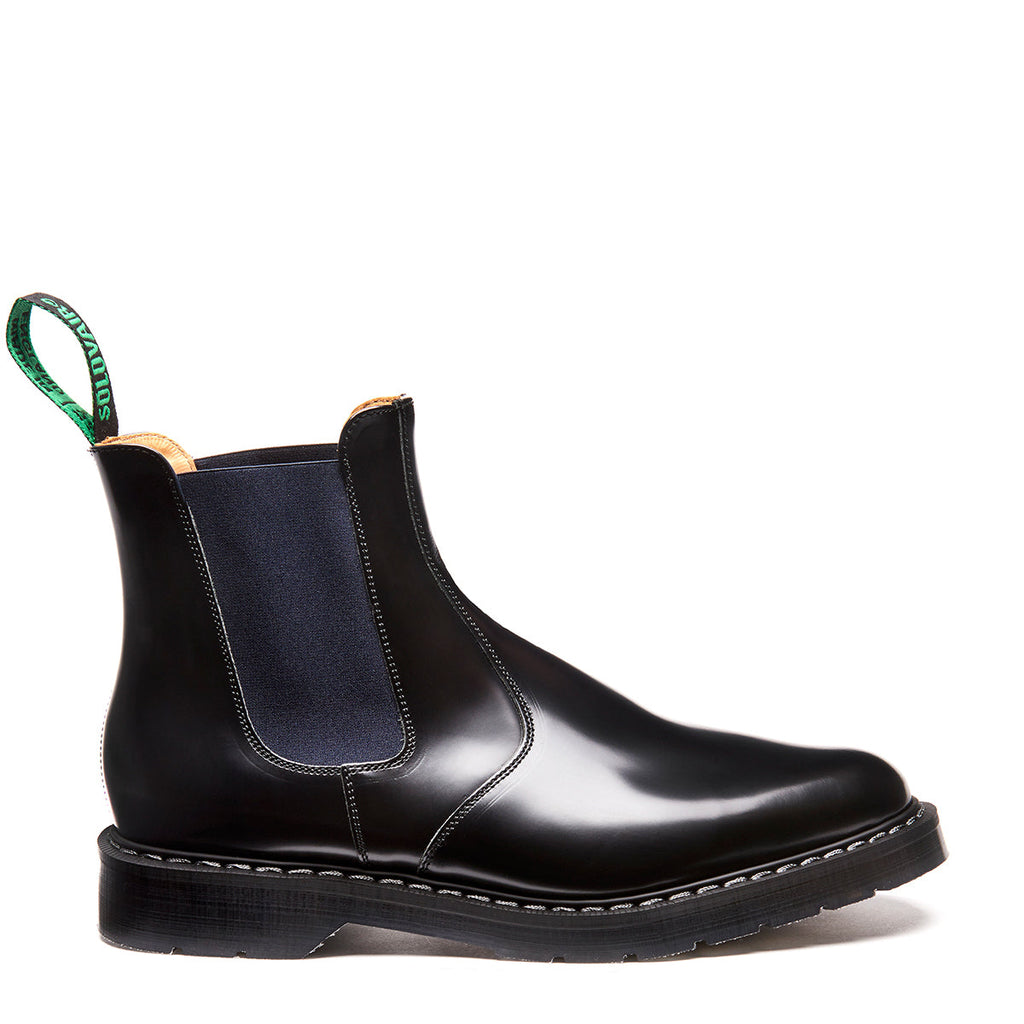 Navy shop boots outlet