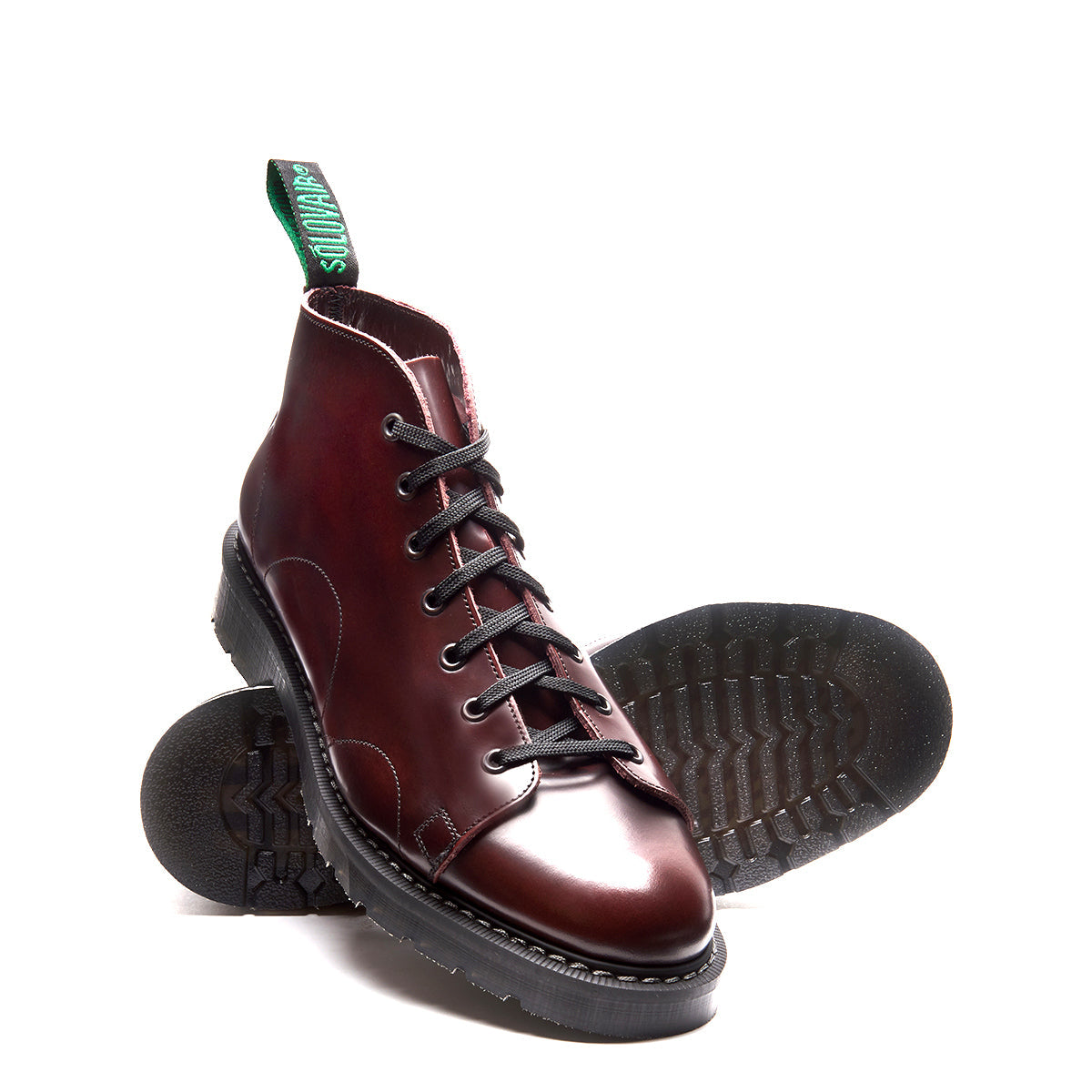 Solovair burgundy rub sales